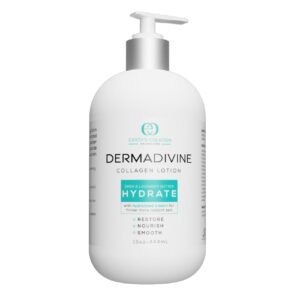 Collagen lotion with elastin