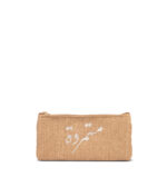 Manari Beige Wallet, White متمردة Handmade Design