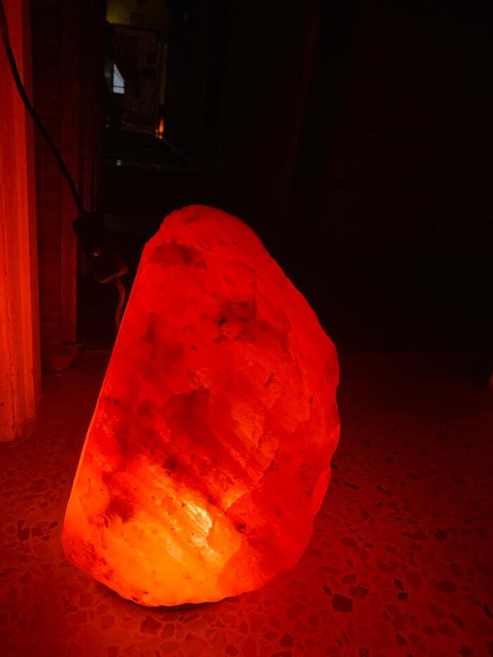 Himalayan salt lamp