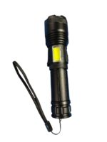 Tactical led flashlight usb rechargeable travel outdoor super bright light torch - Image 6