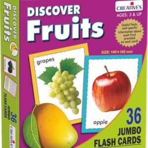 CREATIVE Discover Fruits Jumbo Flash Cards